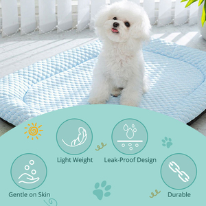 Almohadilla de refrigeración transpirable para mascotas, alfombrilla de verano para perros, cama para perros, cojín de nido para gatos, alfombrilla de refrigeración para perros de interior y exterior - Product Image 2