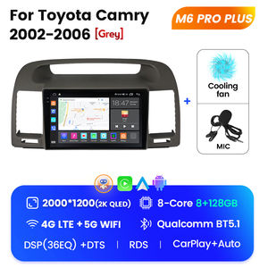 เครื่องเล่นวิดีโอในรถยนต์สำหรับ Toyota Camry,เครื่องเล่นวิดีโอไร้สาย M6 PRO <span class=keywords><strong>Android</strong></span> 12 2K QLED หน้าจอสำหรับ Toyota Camry ปี2002-2006 BT <span class=keywords><strong>5.1</strong></span> - Product Image 3