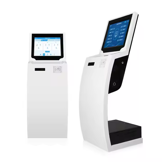 Bank Hospital Self-service Touch Screen Queue Ticket Management System Token Number Queuing Kiosk