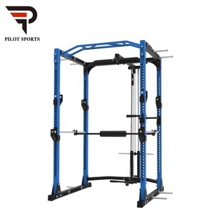 Équipement de fitness commercial Pilot Sports, rack de <span class=keywords><strong>squat</strong></span> demi-corps avec accessoire - Product Image 5