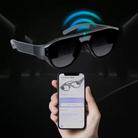 Lunettes Personnalisées 3D AR+IA à Traduction Instantanée, Matériel VR Intelligent, Brise sans Effort les Barrières Linguistiques Partout, Prend en Charge Plusieurs Langues
