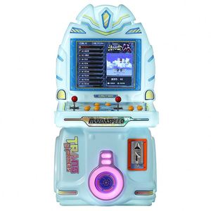 Jeu de course automatique à monnayeur pour enfants, en plastique ABS et PP, plusieurs couleurs, marque WANBEILE - Product Image 1