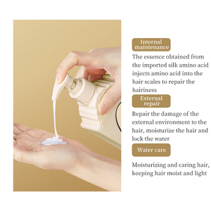 Après-shampoing réparateur aux acides aminés 500 ml pour cheveux secs et fourchus, marque privée - Product Image 3
