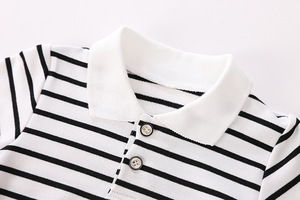 Vêtements de mode pour enfants et vêtements de loisirs, sweat à capuche rayé à manches longues, pull tendance pour garçon, cardigan tricoté, ensemble - Product Image 4