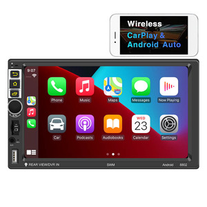 Android 7 pollici Touch Screen auto <span class=keywords><strong>Video</strong></span> 2 Din Multimedia universale auto Stereo Monitor Wireless GPS autoradio - Product Image 1