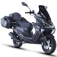 Scooter à essence 150CC, 10HP, capacité du réservoir de carburant de 7L, vitesse maximale de 100 km/h, cyclomoteur urbain pour adultes
