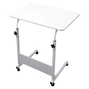Table <span class=keywords><strong>console</strong></span> moderne <span class=keywords><strong>en</strong></span> métal <span class=keywords><strong>blanc</strong></span>, mobile, réglable <span class=keywords><strong>en</strong></span> hauteur, pliable, meubles de salon pour chambre à coucher, maison ou hôtel - Product Image 3