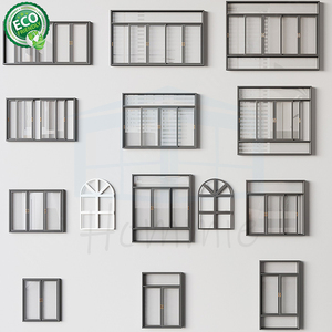 หน้าต่างบานเลื่อนกระจกสองชั้นอลูมิเนียม Nfrc พร้อมหน้าจอ - Product Image 4