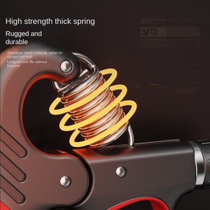 Renforceur <span class=keywords><strong>de</strong></span> préhension en silicone réglable pour hommes, femmes et adultes - Portable, pour l'exercice physique, le <span class=keywords><strong>sport</strong></span>, le comptage et le massage des doigts - Product Image 5