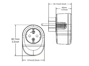 เต้าเสียบปลั๊กไฟ230V 50Hz สำหรับบ้านอัจฉริยะระบบอัตโนมัติอัจฉริยะสำหรับเยอรมนี - Product Image 4