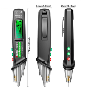 Vc1019 không tiếp xúc điện áp Detector giọng nói phát sóng Tester Pen 12V-1000V Điện bút AC điện áp Tester breakpoint finde - Product Image 3