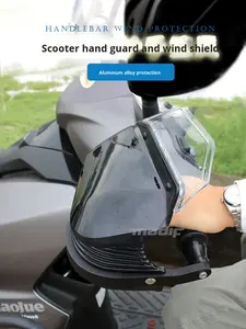 Protège-mains de moto, pédale UY/NCR/UU/AFR/EX/USR125, accessoires de modification de guidon de vélo <span class=keywords><strong>électrique</strong></span>, pare-brise compatible - Product Image 2