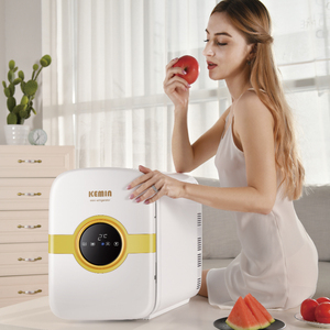 Glacière <span class=keywords><strong>Mini</strong></span> Réfrigérateur Congélateur 22L Portable Réfrigérateur Cosmétique AC 100240v DC12V Réfrigérateur de <span class=keywords><strong>Voiture</strong></span> <span class=keywords><strong>Voiture</strong></span> et Maison 12 Mois 12V 65-25w - Product Image 4