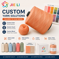 Fil fantaisie teint en filature, mélange doux et moelleux pour tricot d'hiver (pulls, écharpes), couleur personnalisée, fourniture directe usine