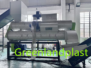 Greenlandplast máquina de lavado en frío flotante para reciclaje de mascotas costo de la planta de reciclaje de botellas de mascotas - Product Image 5