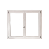 Fenêtre coulissante en PVC anti-déformation RC4 pour salle de classe scolaire, longue durée de vie