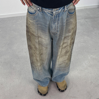Pantalon Jean Homme 100% Coton Denim Fabricants Sur Mesure Baggy
