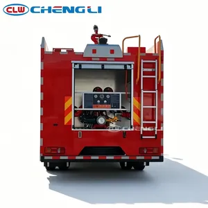 Camion de pompiers Clw 4X2 8cbm 7000L eau 1000L mousse pour interventions d'urgence - Product Image 6