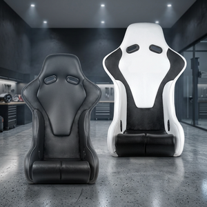 Silla de Juego Profesional Apex de Fibra de Carbono y Cuero PU, Asiento Completo Reclinable, Silla de Carreras para Computadora, Giratoria Dinámica, para Oficina - Product Image 1