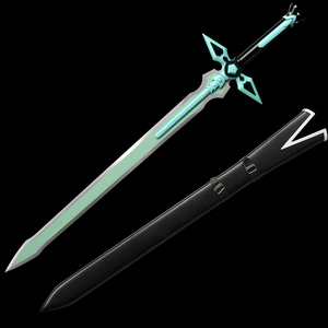 <span class=keywords><strong>Sword</strong></span> <span class=keywords><strong>Art</strong></span> <span class=keywords><strong>Online</strong></span> Alicization Kirigaya Kazuto l'ÉPÉE DU CIEL NOCTURNE et l'ÉPÉE DE LA ROSE BLEUE 108cm/115cm - Product Image 4