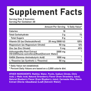 Best Quality Premium Ashwagandha Gummies Promote Memory Focus And Overall Immune Wellness For Daily Use Herbal Formula - Product Image 2