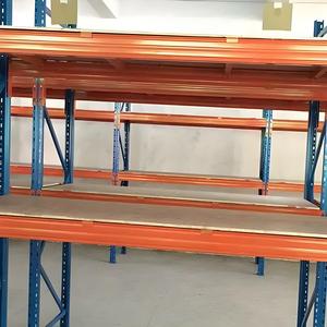 Op Maat Gemaakte Heavy-Duty Opbergrek Planken Van Hoge Kwaliteit Magazijn Houten Verstelbaar Palletrek - Product Image 5