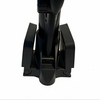 Pompe à air manuelle pliable pour vélo Jinta160PSI avec adaptateur de valve automatique multifonctionnel et aiguille à bille polyvalente