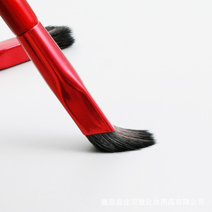 HMU – brosse de maquillage professionnelle, tête carrée, plate, anti-cernes pour sourcils, carrée, inclinée, en toile lisse - Product Image 6