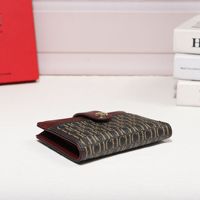 Portefeuille élégant pour femmes, nouvelle marque de luxe célèbre, style de créateur, tendance unisexe, élégant, rétro, pour les affaires et le quotidien