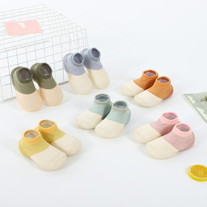 Nouvelles chaussettes de sol anti-moustiques à motif Crochet mignon pour les nourrissons tout-petits chaussures de bébé antidérapantes pour les chaussettes de sol pour enfants d'été - Product Image 5