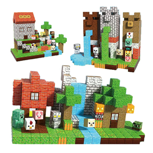 ลดราคา! ชุดตัวต่อ <span class=keywords><strong>My</strong></span> World <span class=keywords><strong>Forest</strong></span> 300 ชิ้น บล็อกสี่เหลี่ยม ของเล่นเสริมพัฒนาการ เหมาะสำหรับเป็นของขวัญ - Product Image 1