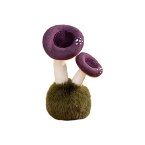 Peluche de Hongo Morado <span class=keywords><strong>Oscuro</strong></span>, Estilo <span class=keywords><strong>Bosque</strong></span> Encantado, Adorno para el Hogar - Product Image 6