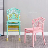 Chaises empilables pour enfants en résine plastique de couleur bonbon, chaises de salle à manger, chaises de fête, chaises Chiavari, chaises pour enfants, chaises pour événements de mariage