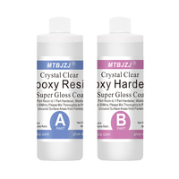 Résine époxy liquide Résine transparente comme du cristal pour table
