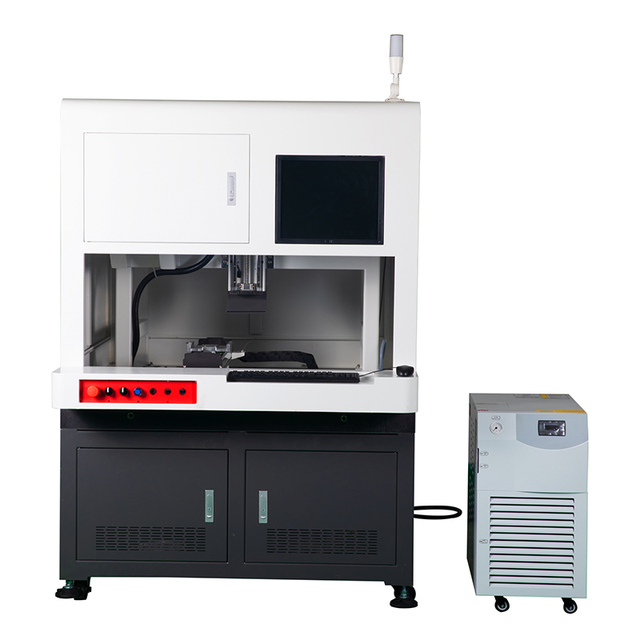 Easy to Operate Stainless Steel Black Color Marking Mopa 40Watt Femtosecond Laser Marking Machine
