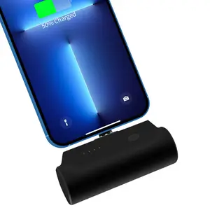 2023 Heiß verkaufte 3-in-1-Mini-Kapsel-Magnet-Wireless-Powerbank Mini-Not ladegerät 3000 mAh tragbare Taschen-Power bank