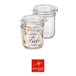 Fido Tarro de Vidrio 50 cl A 13 cm Ø 9.5 cm con Tapa Hermética Bormioli Rocco - Product Image 4
