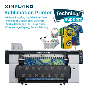 Imprimante à sublimation XinFlying High Speed 4 I3200 à 4 têtes, imprimante à transfert thermique automatique pour tissu polyester, support technique local - Product Image 1