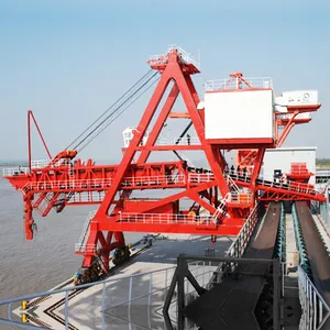 500 ton 600 ton beban dan membongkar grab gantry crane untuk industri lepas pantai menggunakan