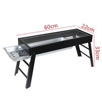 Barbecues d'extérieur, barbecue pliable et portable en bois et carbone, poêle à charbon de bois pour la cuisson des grils à viande en carbone, outils de barbecue de camping