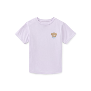 Girls Cartoon <b>Cat</b> Print Summer <b>T</b>-Shirt Black O Neck Short Sleeve Knitted Cotton Quick Dry Breathable Casual Plus Size Kids Top - Product Image 4