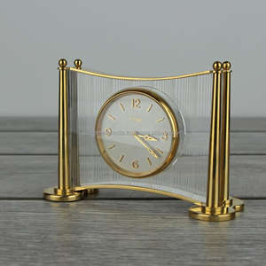 Reloj de mesa de diseño de forma redonda, esfera blanca, decoración del hogar, reloj de mesa de calidad superior con agujas negras, reloj colgante, compra barata a granel - Product Image 6