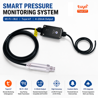 Kit de Transmisor de Presión Inteligente Wi-Fi/Tuya ATEX ATECH, 4-20mA Modbus RS485 IP65 SUS304, Gateway IoT, Alarma Remota por Aplicación