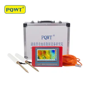 Pqwt detector de água subterrânea portátil, furo de água, china, fornecedor de metais, detectores de água subterrânea, preço