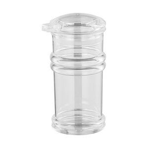 Acrylic Condiment Jars With Lid M Size See Through For <b>Kitchen</b> Storage - Product Image 2