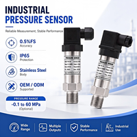 Transmetteur de pression en acier inoxydable haute précision 4-20mA RS485 pour pompe à eau hydraulique à usage industriel