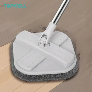 Topwill 360 vadrouille en microfibre mains libres ensemble de vadrouille et de seau séparés par eau propre sale