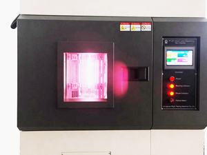 Fornecedores plásticos da câmara de teste de resistência das intempéries da lâmpada de Xenon da exposição dos materiais de borracha ASTM G155 - Product Image 2