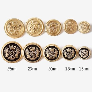 Wholesale <strong>Button</strong> Fancy Clothes Vintage Ladies Golden Factory Shank Customised Metal Clothing Sewing <strong>Loop</strong> <strong>Buttons</strong> - Product Image 4