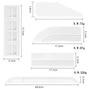 Aspiradora robótica de 16mm, alfombrilla de rampa de umbral de rango medio apta para Xiaomi I Robot Roombas Ecovacs, <span class=keywords><strong>accesorios</strong></span> para aspiradora Robot - Product Image 5